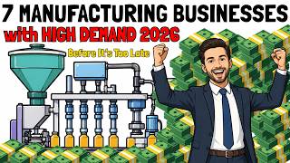 7 MANUFACTURING BUSINESSES That Will Make You Rich (Before It's too Late)