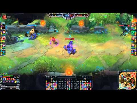 CJ Entus Space - Kalista highlights vs. Ezreal - Korean SoloQ - Pre-Season 2015 - League of Legends