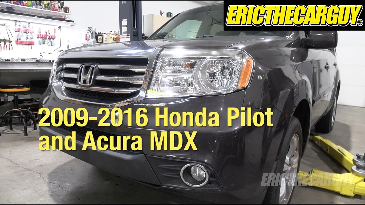 Honda Pilot/Acura MDX Fluid Service