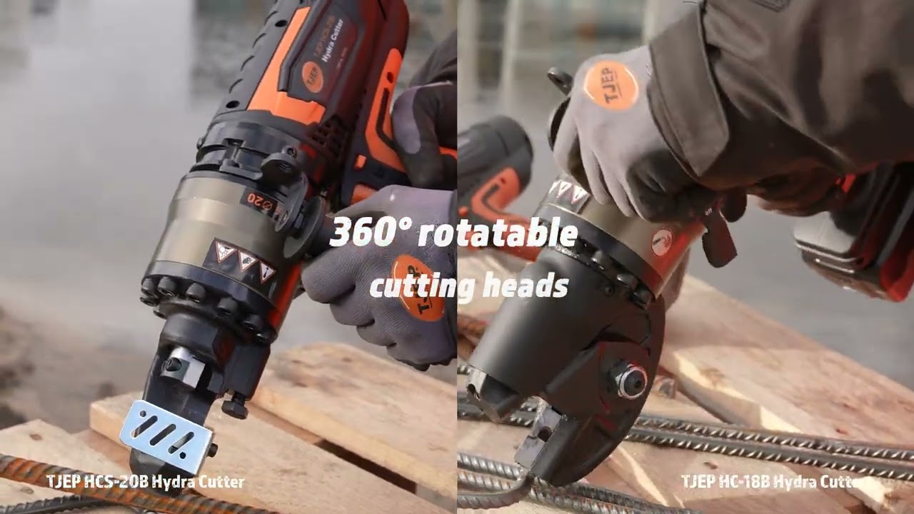 Video: TJEP HC18B Betonstaalknipper