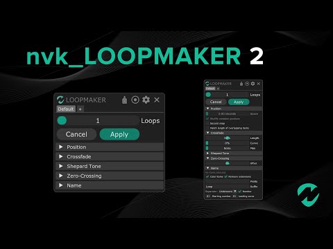 nvk_LOOPMAKER 2 - Instant Loop Creation in Reaper