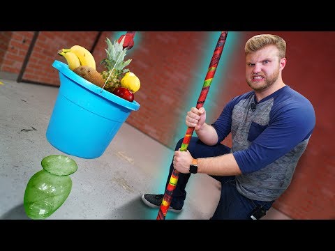 DIY 100 Layer Fruit By The Foot Rope?! Video