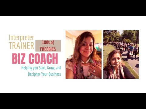 Welcome to Faviola Valencia the CEO Hustler; your Business Coach + Interpreter Trainer