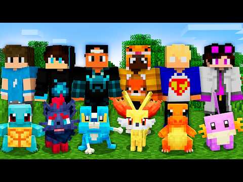 CREATIVE SQUAD JOGANDO COBBLEMON PELA PRIMEIRA VEZ 