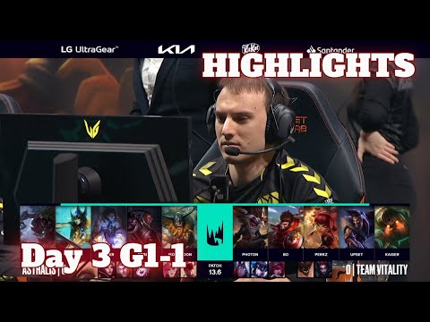 AST vs VIT - Game 1 Highlights | Day 3 LEC Spring 2023 Group Stage | Astralis vs Vitality G1