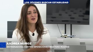 Los jóvenes buscan estabilidad con las oposiciones | Informativos Telecinco Los jóvenes buscan estabilidad con las oposiciones | Informativos Telecinco