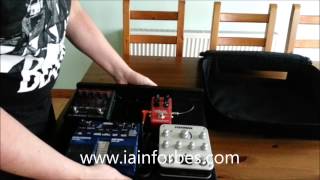 Video thumbnail for Gator pedal tote case - pedalboard review and unboxing by Iain Forbes