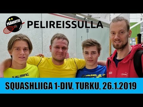 Mikä ihmeen Squashliiga? | Pääkoutsi pelireissulla