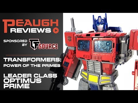 Video Review: Transformers: Power of the Primes - Leader Class OPTIMUS PRIME