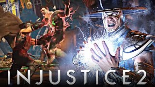 Injustice 2: FULL Raiden Gameplay Walkthrough!!