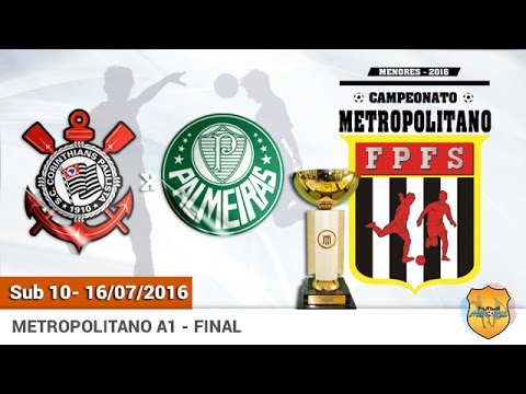 10-Corinthians 1x2 (0x1) Palmeiras - Final Metropolitano 2016 - 16/07