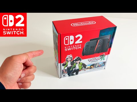 Nintendo Switch 2 Pokémon Legends: ZA Console Bundle | Unboxing and Review