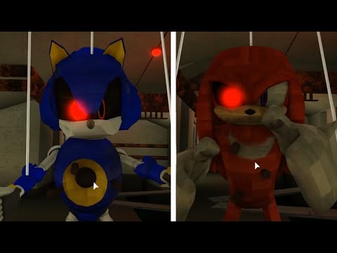 ROBLOX PIGGY 2 NEW METAL SONIC VS KNUCKLES MARI JUMPSCARE - Roblox Piggy Book 2 rp
