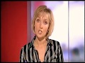 Black Striped Satin Blouse On Louisa Preston BBC London News