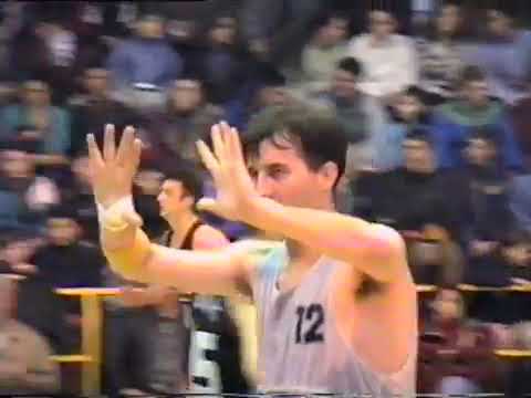 KK Čelik Zenica vs KK Zrinski Tuzla (Prvenstvo BiH 1995/96) 30.03.1996. part 1