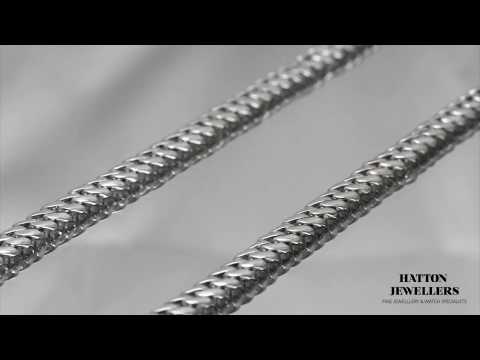 9K 14K 18K Cuban/Curb Cross Link Chain 31.5" 100G - Hatton Jewellers London