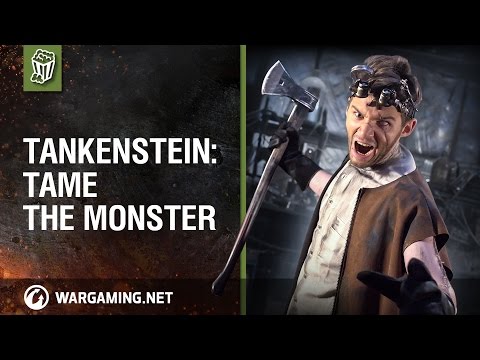 Check out the reward for completing the Halloween event, Tankenstein.