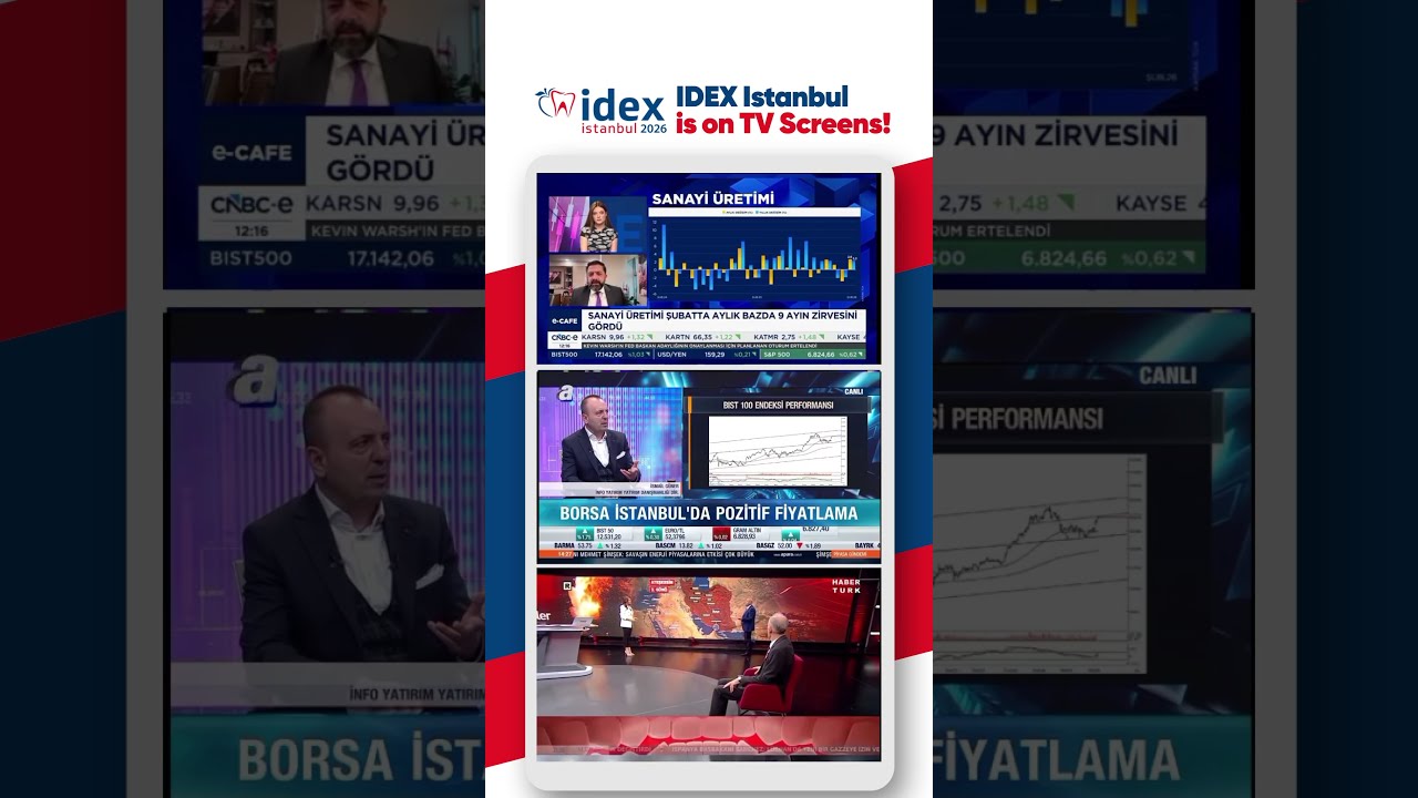 📺 IDEX Istanbul 2026 has taken its place on the screens of the city.