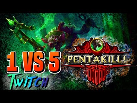 INSTANT HARDCORE PENTAKILL - TWITCH ADC