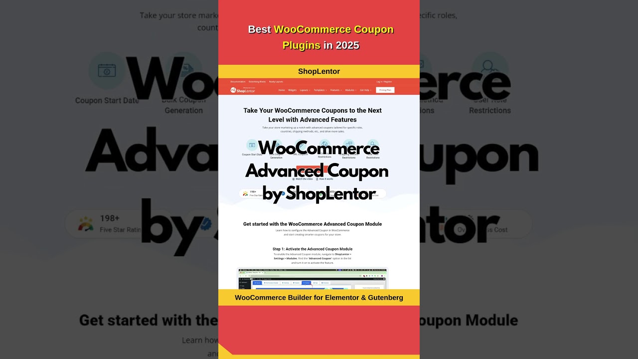 Best WooCommerce Coupon Plugins in 2025 #coupons  #woocommerceplugin #wordpress #shoplentor