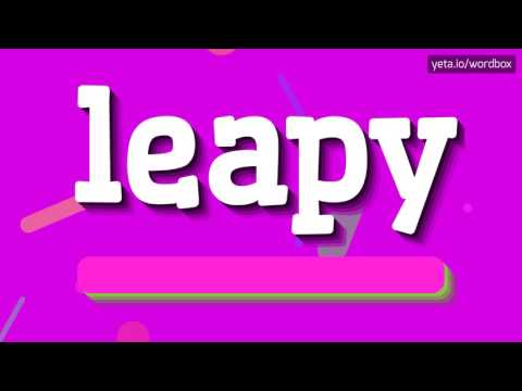LEAPY - HOW TO PRONOUNCE IT!?