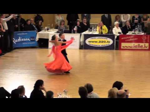 Latvian Standart Championship 2011 Jānis Reinis Beikmanis - Annija daniela Pivina Final tango.wmv