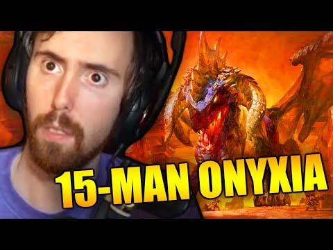 Asmongold's 15 Man Onyxia Raid