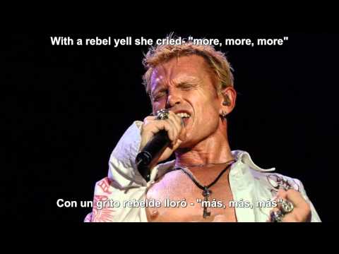 Billy Idol - Rebel Yell - Sub Español ingles.avi