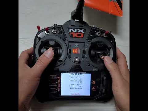 Airplane Reverse Thrust setting with Avian Smart ESC