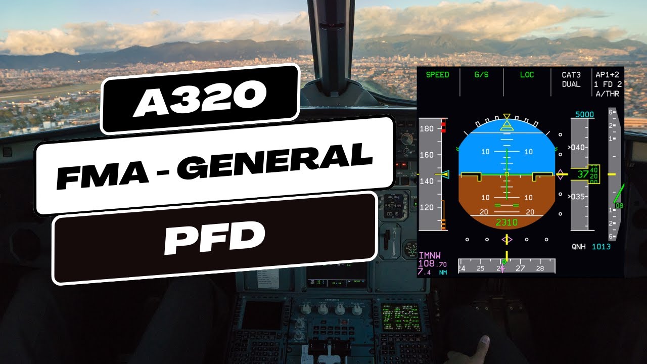A320 FMA Explained | A320 PFD