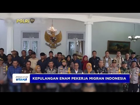 KAPOLRES SUKABUMI TERIMA KEPULANGAN KORBAN TPPO DARI MYANMAR