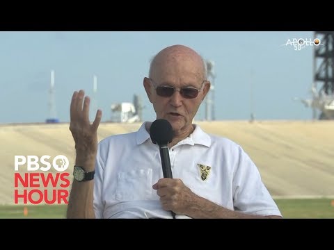 WATCH: Astronaut Michael Collins discusses the Apollo 11 launch 50 years later