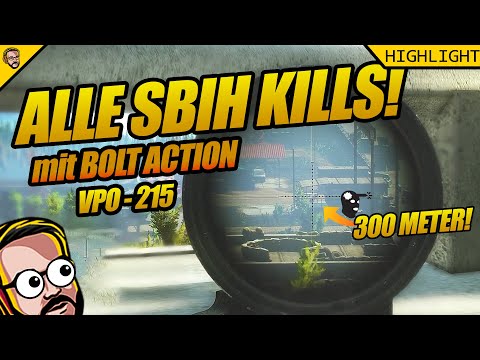 Alle Shooter Born in Heaven Kills! Bolt Action VPO-215 BABY! - Escape From Tarkov