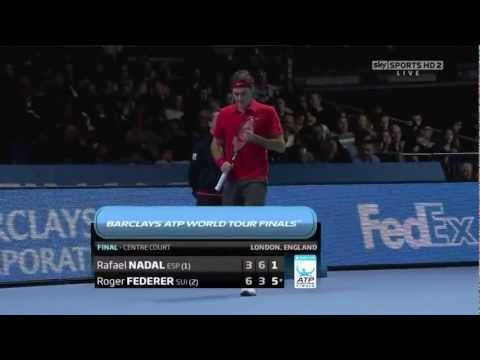 ATP WTF 2010 Final - Federer vs Nadal (13/14) [HD]