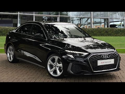 Approved used- Audi A3 Saloon S line 35 TFSI 150 PS S tronic at Stafford Audi