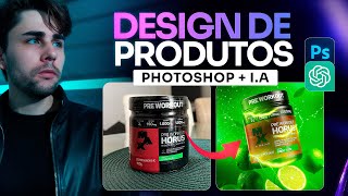 Usei I.A para criar Design de produtos... e FICOU INSANO!