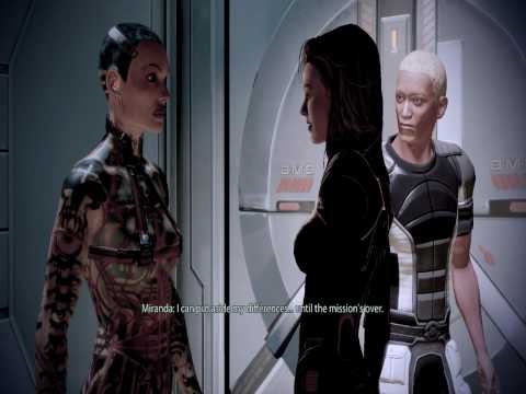 Paragon Mass Effect 2 HD 43 - MIranda's Loyalty - Miranda-Jack Fight - Illium B