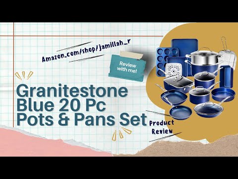 Granitestone Blue 20 Pc Set Product Review