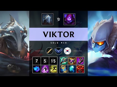 Viktor Mid vs Malzahar - KR Diamond Patch 25.04