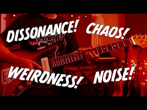 Dissonance! Weirdness! - how to find the right wrong notes