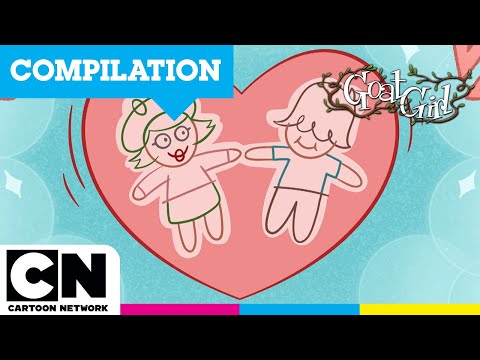 凱爾 ❤️ 凱莉絲塔：終極浪漫！| 山羊女孩 | 英國卡通頻道 (Kyle ❤️ Kallista: The Ultimate Romance! | Goat Girl | Cartoon Network UK)
