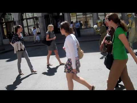 Raskolnikov and Alyona Ivanovna, Dostoevsky Day, July 2010