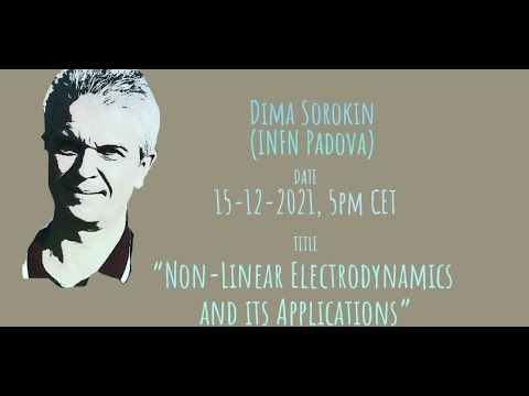 GGI Tea Breaks' Seminar - Dima Sorokin (INFN Padua)