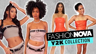 Millennials Try Fashion Nova's NEW Y2K Collection?! by Clevver Style