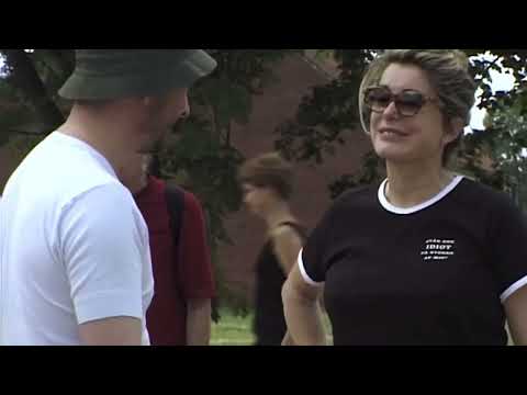 Catherine Deneuve in The Making of Dancer in the Dark 2000.