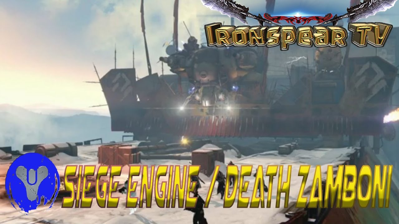 Destiny 1 - WOTM HM - Part 3 - Siege Engine / Death Zamboni