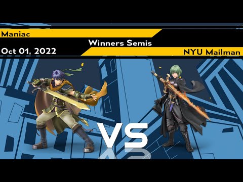 [Smash Ultimate] Maniac vs NYU | Mailman - XenoArcadian 2022 Q4 (W.Semis)