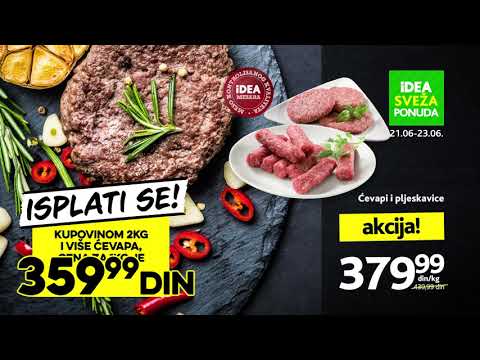 IDEA | Sveža ponuda 21.06 - 23.06.2019.