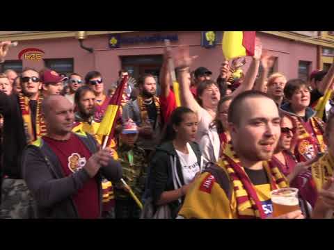 8. září 2017 - Pochod fanoušků HC Dukla Jihlava