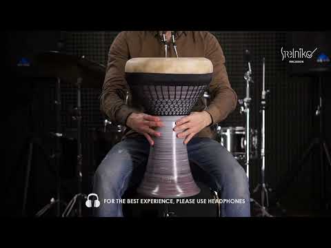 Strelnikov Percussion Darbuka 10" Dohola Dhola Dholo Dhollo Bass Darbuka Thick Skin